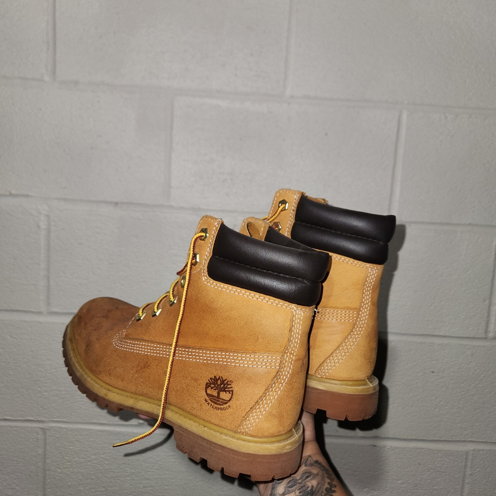 Timberland Tan Leather Boots